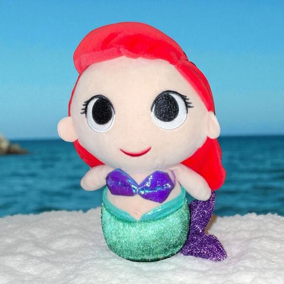 Funko Plush Ariel Disney Little Mermaid Princess Doll Nursery Decor Shower 10” - Picture 1 of 9